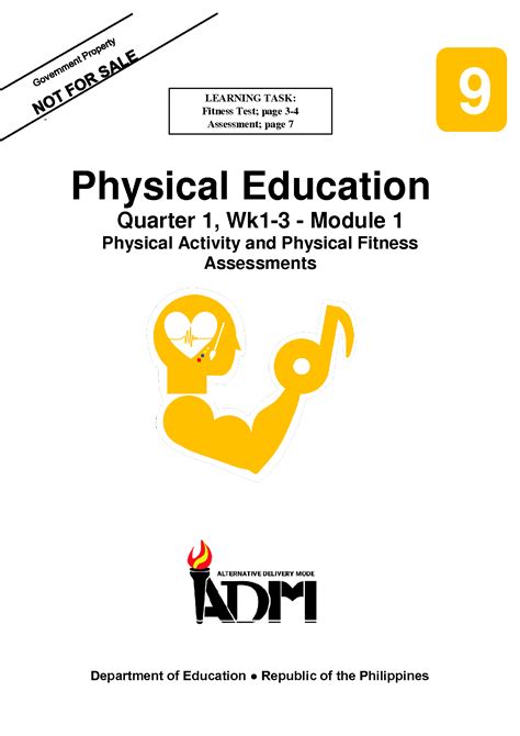 pe9 quarter 4 module 1|Physical Education .